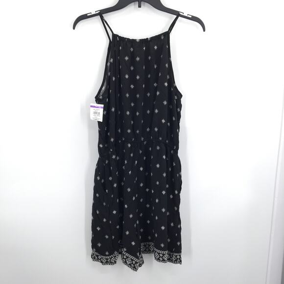 Old Navy Sleeveless Adjustable Strap Romper Black - Picture 2 of 5